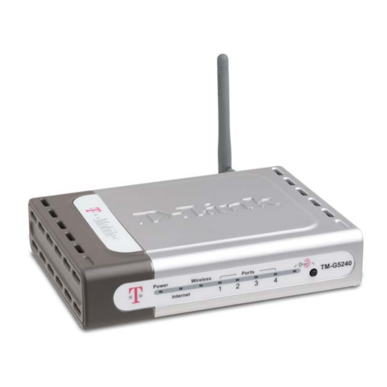T-Mobile TM-G5240 User Manual