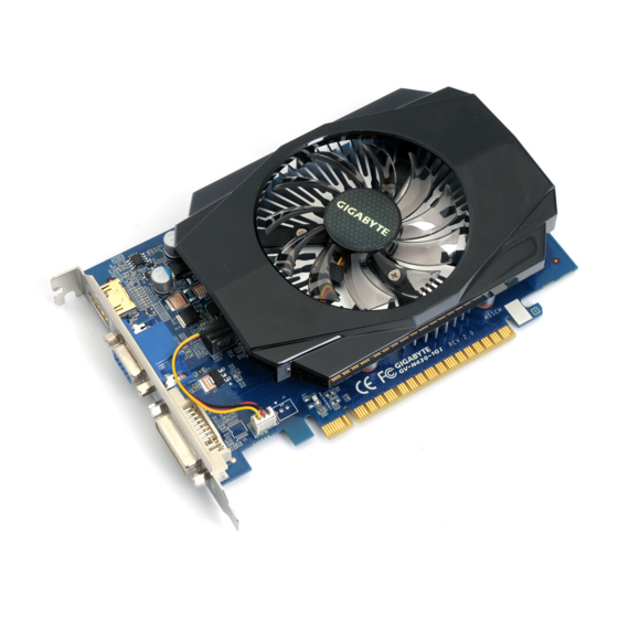 Gigabyte GV-N430-1GI User Manual