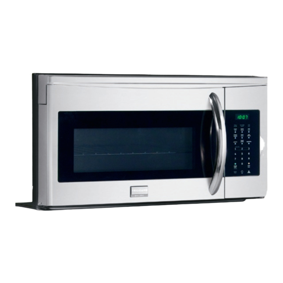 Frigidaire FGMV174KF - Gallery 1.7 cu. Ft. Microwave Specifications