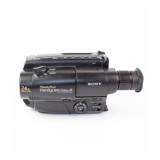 Sony CCD-TR330E Manuals