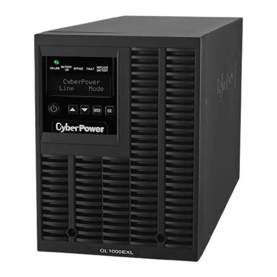 Cyber Power OL1000EXL User Manual