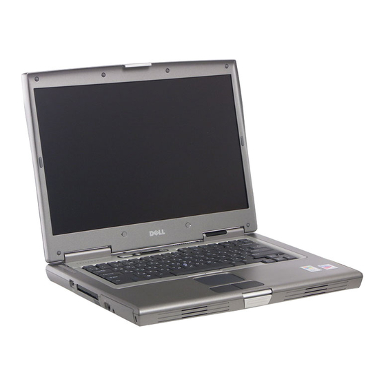 Dell Latitude D800 User Manual
