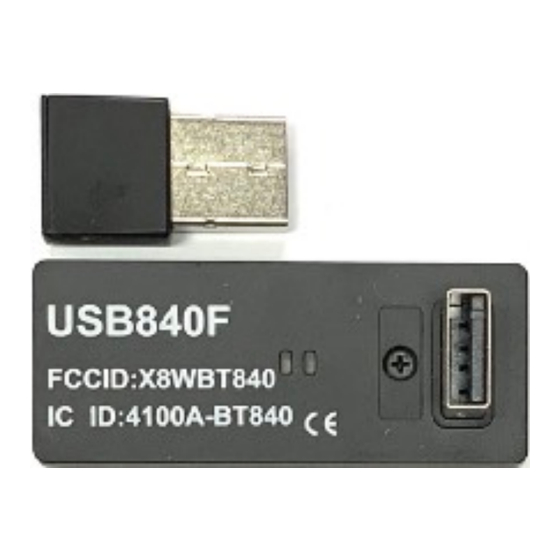 Fanstel USB840 Series Manual