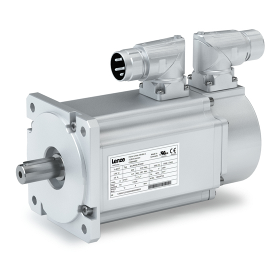 Lenze MCM Series Mounting And Switch-On Instructions
