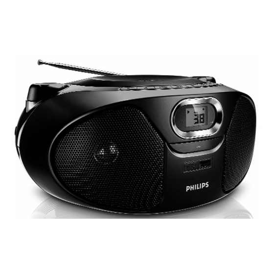 Philips AZ382/12 User Manual