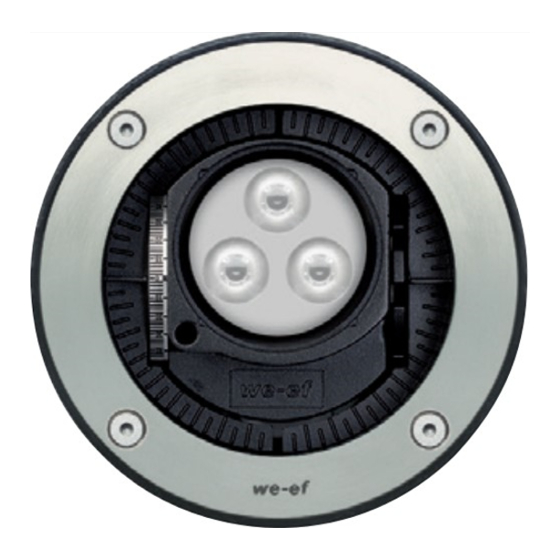 WE-EF ETC320-GB LED Installation And Maintenance Instructions Manual