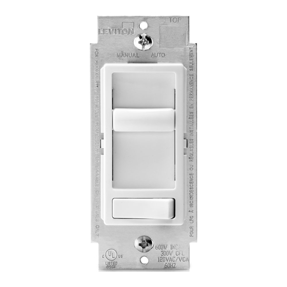 LEVITON DECORA 661F SERIES INSTALLATION INSTRUCTIONS Pdf Download ...