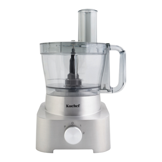 KUCHEF FPD1000 QUICK START MANUAL Pdf Download | ManualsLib