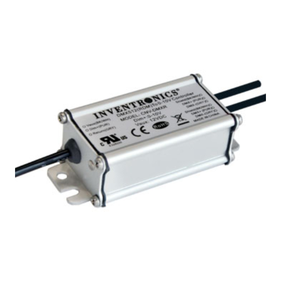 INVENTRONICS CNV-DMXR USER MANUAL Pdf Download | ManualsLib