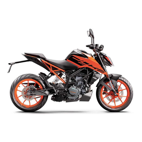 KTM 200 DUKE US 2020 OWNER'S MANUAL Pdf Download | ManualsLib