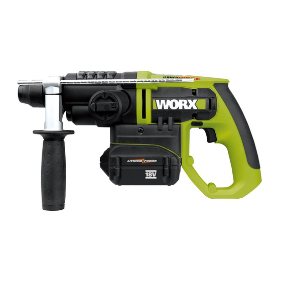 WORX PROFESSIONAL WU381 ORIGINAL INSTRUCTIONS MANUAL Pdf Download