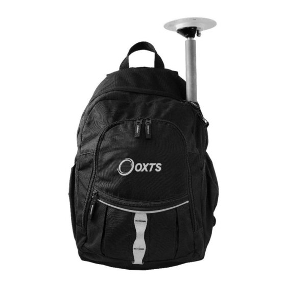 OXTS RT-Backpack User Manual