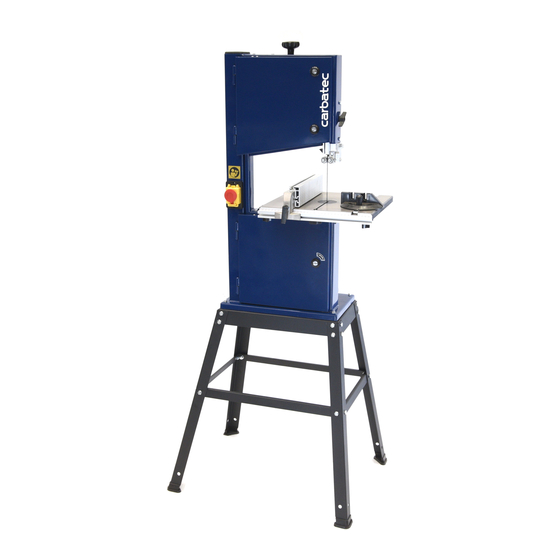 Carbatec BS-245H Manual