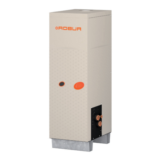 Robur AY00-120 Installation, Use And Maintenance Manual