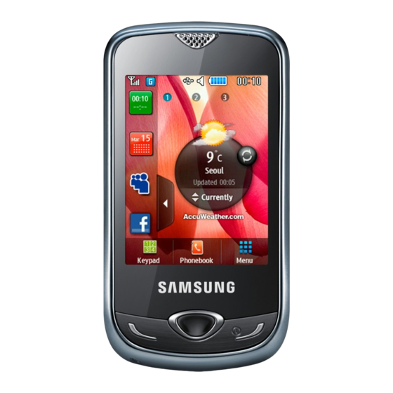 Samsung GT-S3370B User Manual