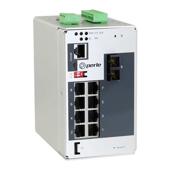 Perle IDS-509G2 Series Hardware Installation Manual