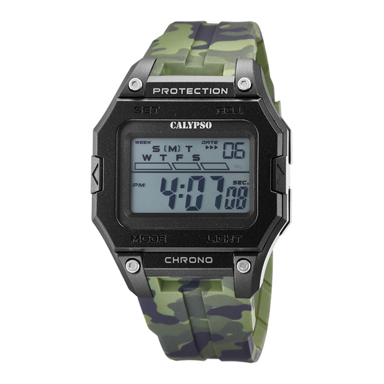 Calypso Watches X-Trem IKMK5810M Manuals