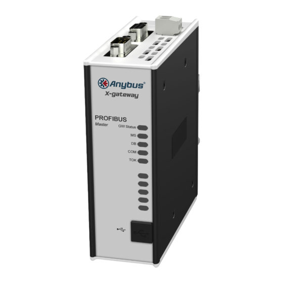 HMS Anybus X-gateway PROFIBUS Network Manual