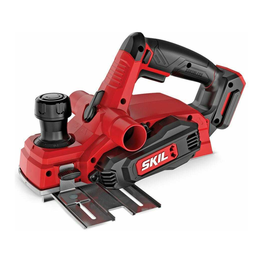 Skil PL5938E-00 - Brushless Planer Manual