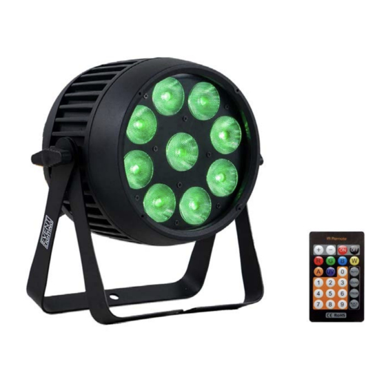 Event Lighting PAR9X12BH-IP User Manual