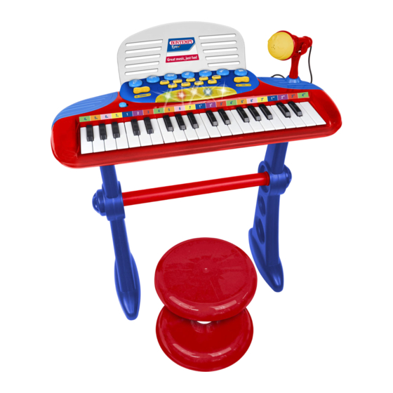 Bontempi 13 3740 Owner's Manual