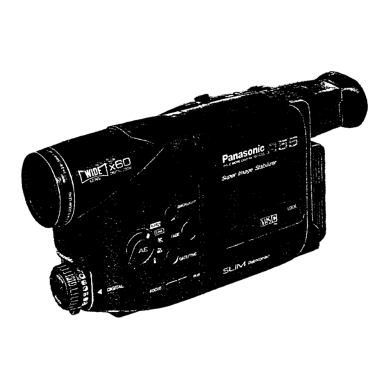 Panasonic NV-R55A Operating Instructions Manual