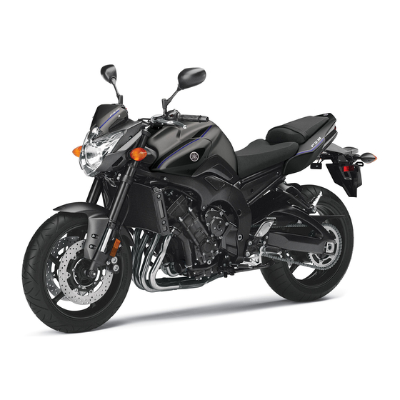 User Manuals: Yamaha FZ8 Motorcycle