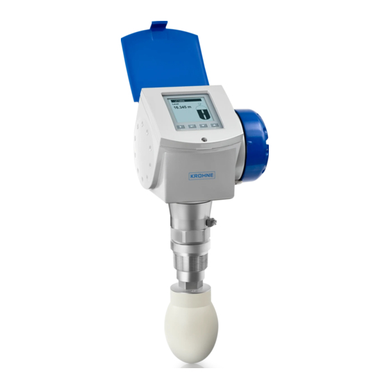 KROHNE OPTIWAVE 6300 C Handbook