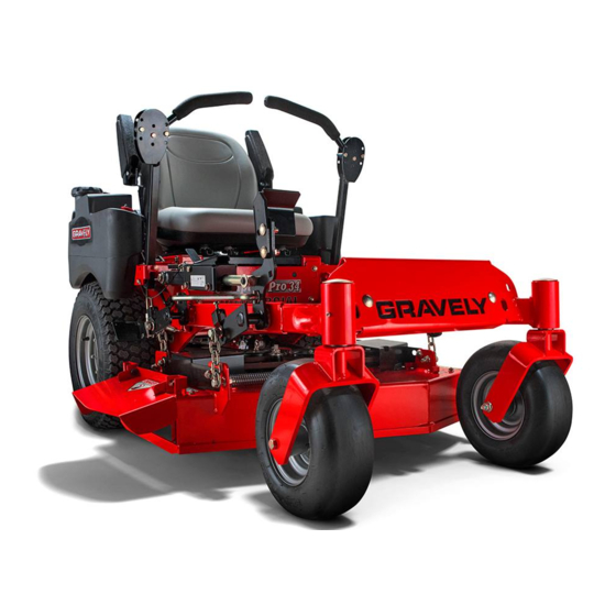 gravely Compact-Pro 34 991088 Manuals