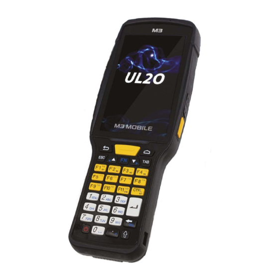 M3 UL20 Series Rugged Mobile PDA Manuals
