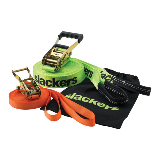 SLACKERS SLA.475 CLASSIC SLACKLINE MANUAL Pdf Download ManualsLib