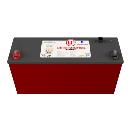 LITHIONICS BATTERY NEVERDIE COMPACT SERIES USER MANUAL Pdf Download