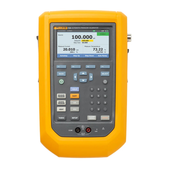 FLUKE 729 SERIES USER MANUAL Pdf Download | ManualsLib