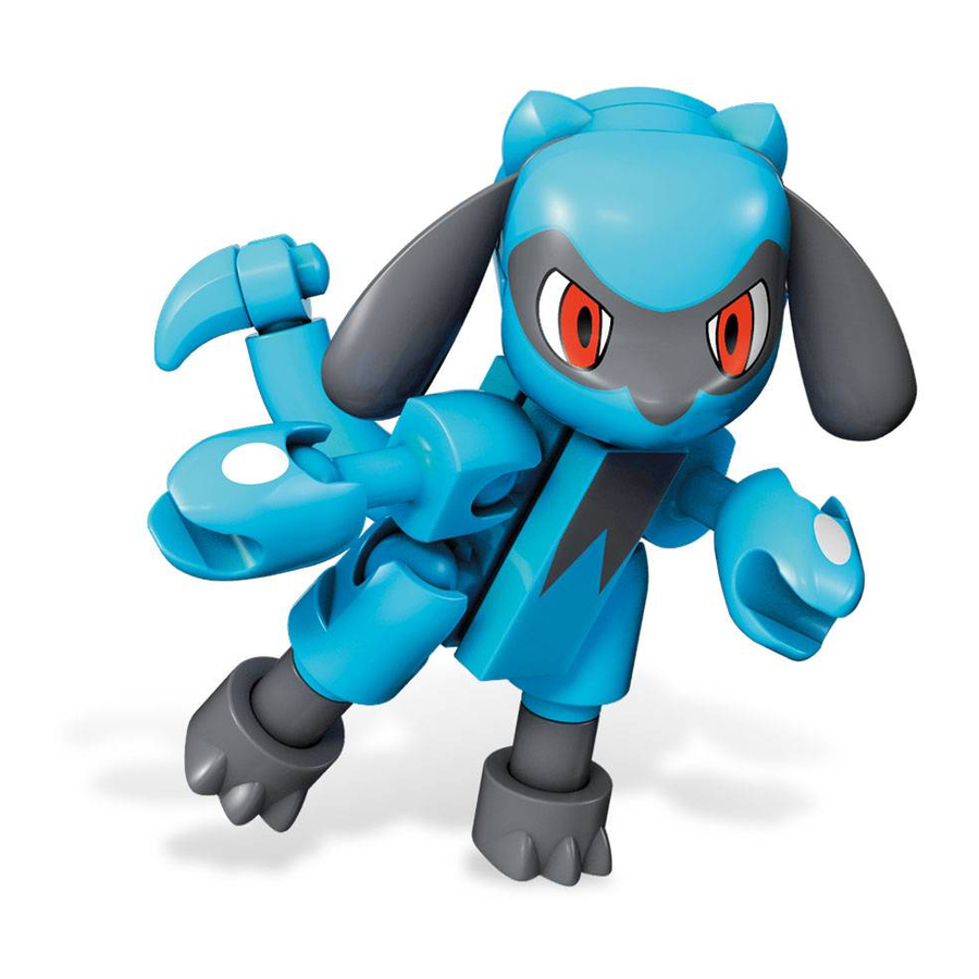 MEGA CONSTRUX WONDER BUILDERS POKEMON RIOLU MANUAL Pdf Download ...