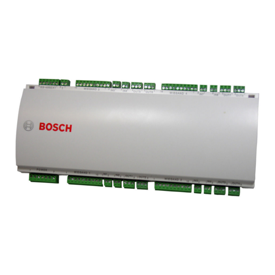 BOSCH AMC2 4W-EXT INSTALLATION MANUAL Pdf Download | ManualsLib