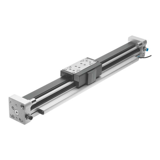 FESTO DGC C SERIES OPERATING INSTRUCTIONS Pdf Download | ManualsLib