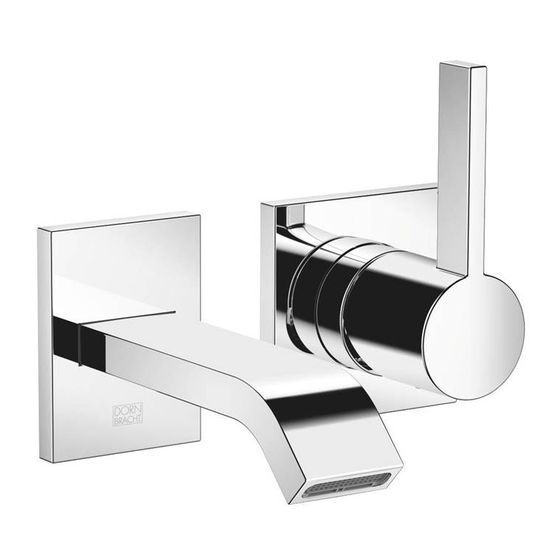 DORNBRACHT 36 808 670FF INSTALLATION INSTRUCTIONS MANUAL Pdf Download