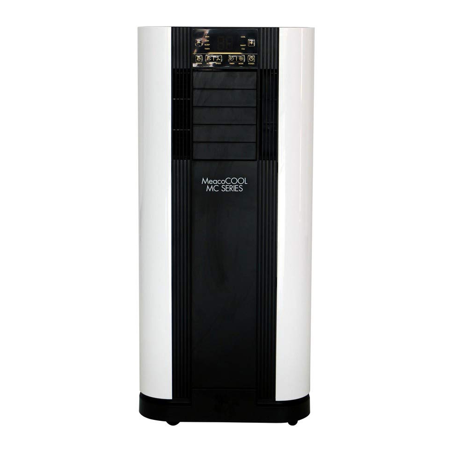 MEACO MEACOCOOL MC SERIES INSTRUCTION 