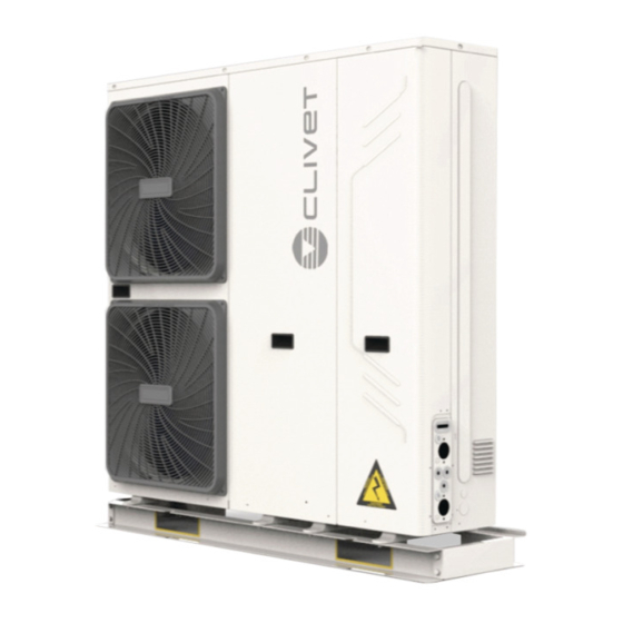 CLIVET WSANYMI SERIES MANUAL FOR INSTALLATION, USE AND MAINTENANCE Pdf