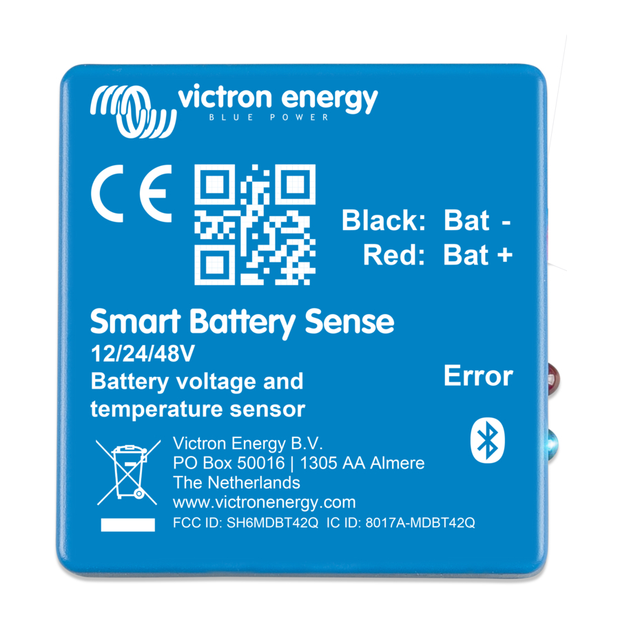 VICTRON ENERGY SMART BATTERY SENSE MANUAL Pdf Download ManualsLib