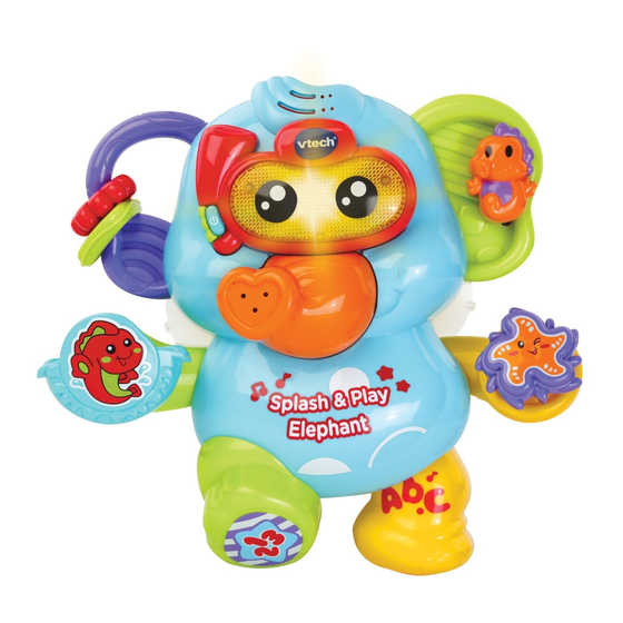 VTECH BABY SPLASH & PLAY ELEPHANT PARENTS' MANUAL Pdf Download | ManualsLib