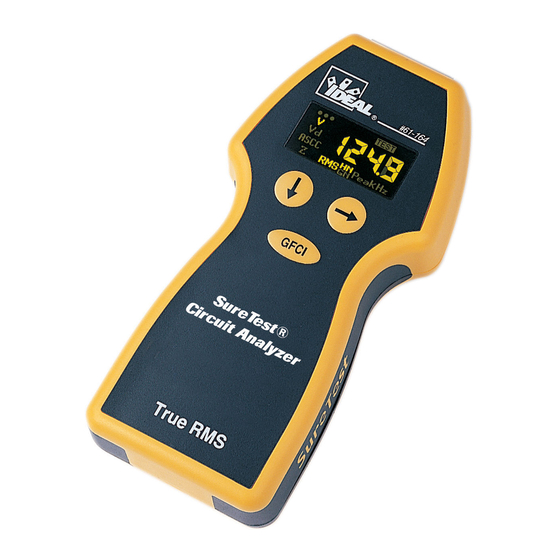 IDEAL SURETEST INSTRUCTION MANUAL Pdf Download ManualsLib