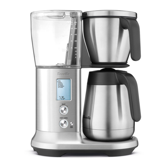 BREVILLE PRECISION BREWER BDC455 INSTRUCTION BOOK Pdf Download ManualsLib