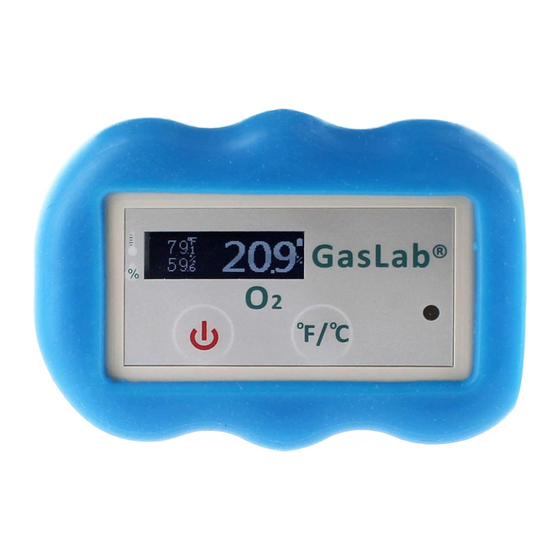 CO2METER GASLAB SAN102 USER MANUAL Pdf Download ManualsLib