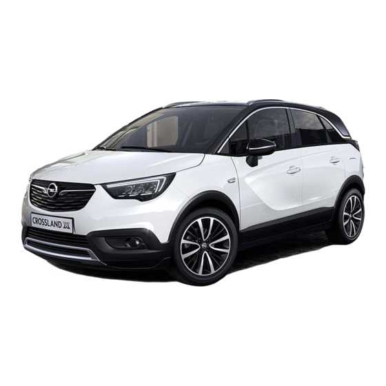 VAUXHALL CROSSLAND X 2019 OWNER'S MANUAL Pdf Download