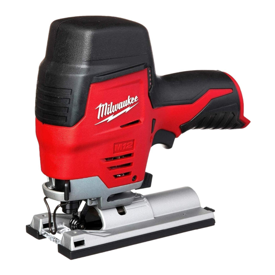 Milwaukee m18 jigsaw discount manual