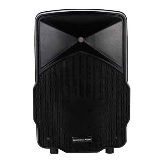 American Audio LTX15BT Powered Speaker Manuals