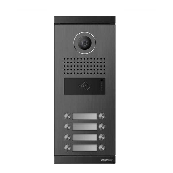 Commax DRC-8ML/RF1 User Manual