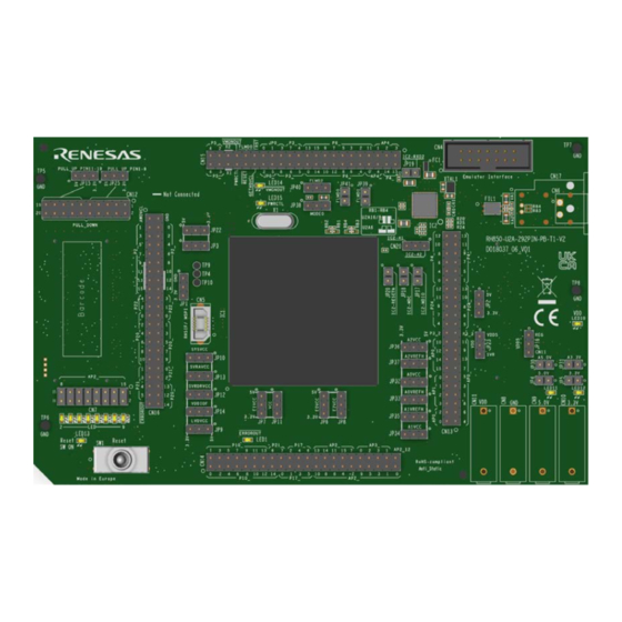 Renesas RH850 User Manual