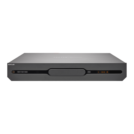 Roksan Audio Attessa CD Transport Let's Get Started